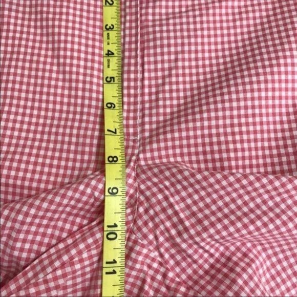 Liz Claiborne Liz Sport Size 4 Gingham Print Short - Picture 8 of 12